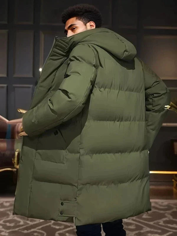 Sergio - Anorak largo de hombre con capucha