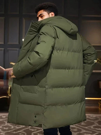 Sergio - Anorak largo de hombre con capucha