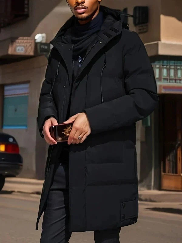 Sergio - Anorak largo de hombre con capucha