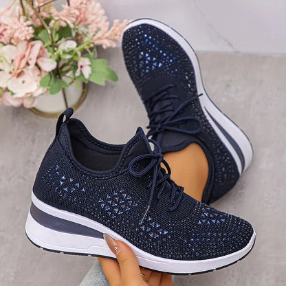 Emma - Zapatillas deportivas de mujer con pedrería