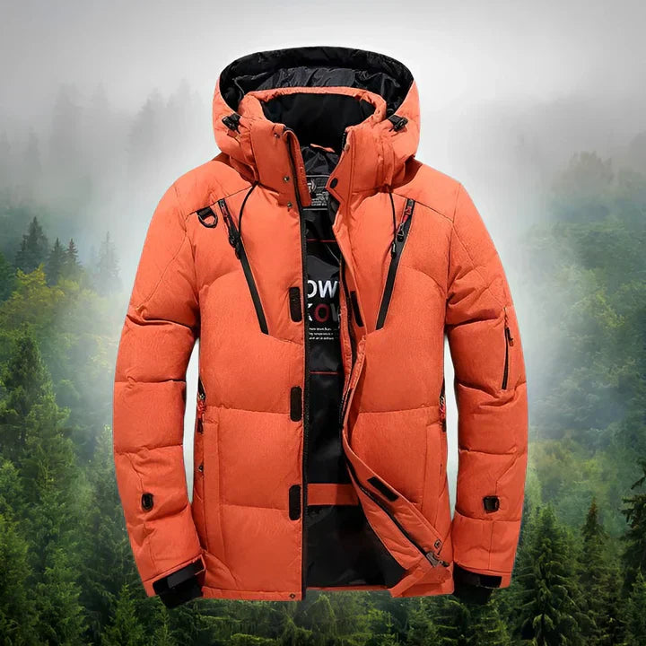 Lucas - Chaqueta de invierno para hombre acolchada con capucha