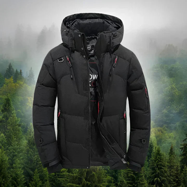 Lucas - Chaqueta de invierno para hombre acolchada con capucha