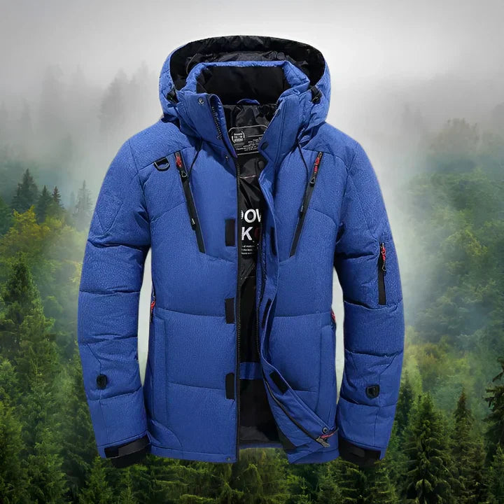 Lucas - Chaqueta de invierno para hombre acolchada con capucha