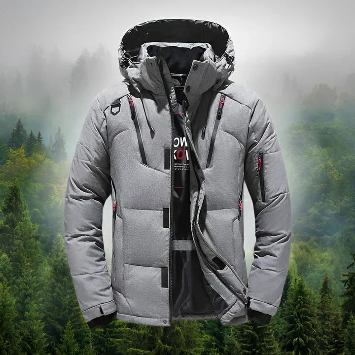 Lucas - Chaqueta de invierno para hombre acolchada con capucha
