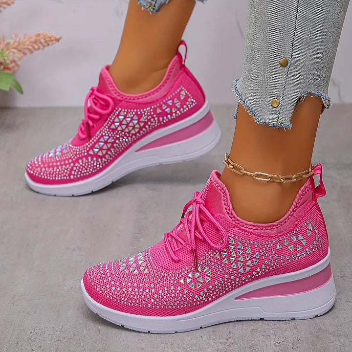 Emma - Zapatillas deportivas de mujer con pedrería