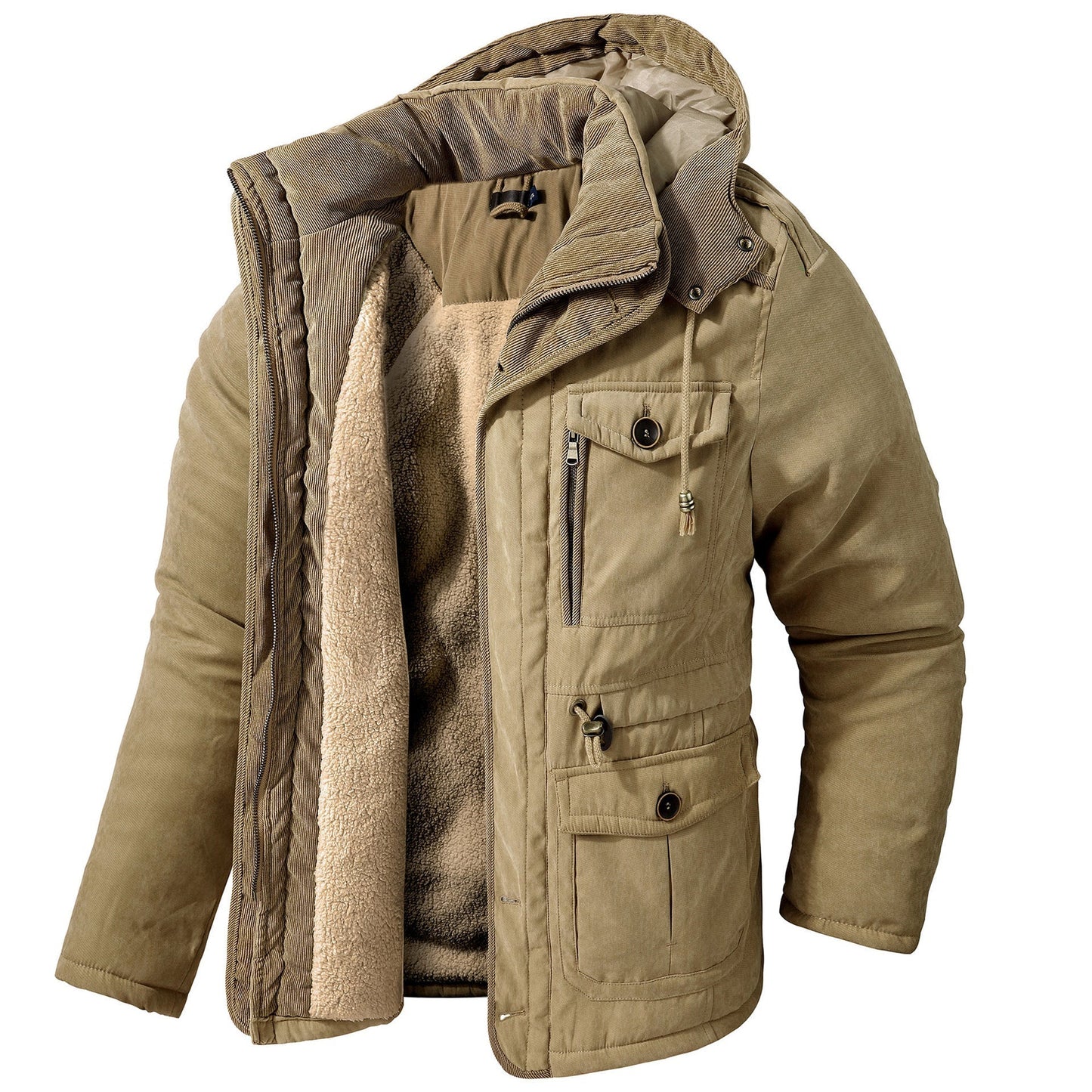 Martín - Chaqueta acolchada para hombre con capucha