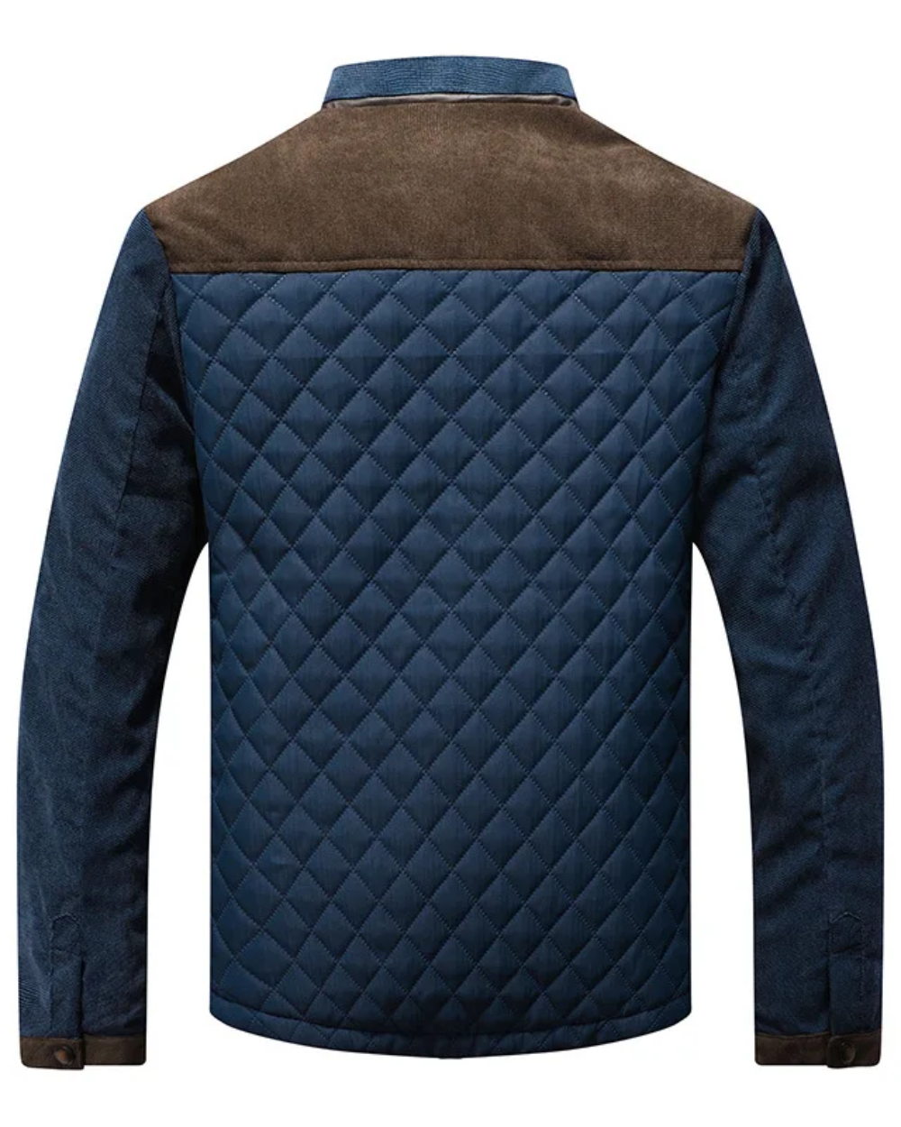 Daniel - Chaqueta casual de hombre acolchada con cuello