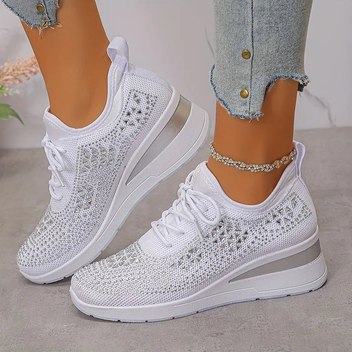 Emma - Zapatillas deportivas de mujer con pedrería