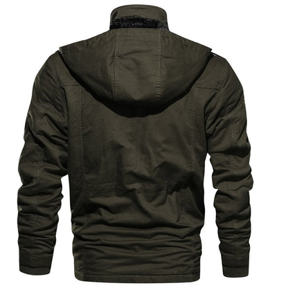 Ramiro - Chaqueta militar de invierno para hombre con forro cálido