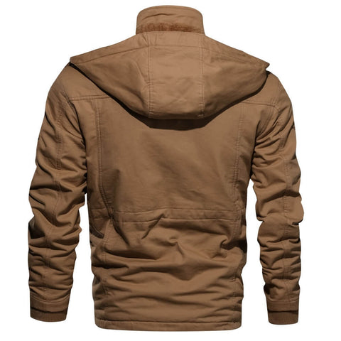 Ramiro - Chaqueta militar de invierno para hombre con forro cálido