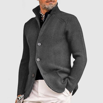 Leonardo – Cárdigan de Punto con Botones para Hombre