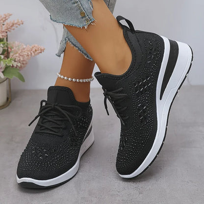 Emma - Zapatillas deportivas de mujer con pedrería