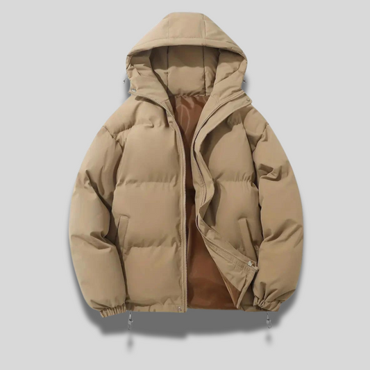 Alejandro - Chaqueta acolchada con capucha para hombre
