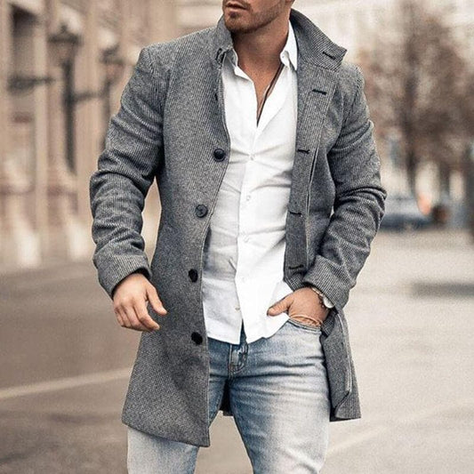Alejandro – Abrigo Largo de Estilo Urbano Hombre