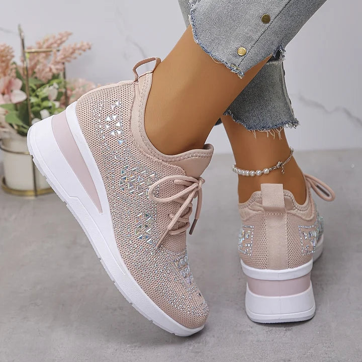 Emma - Zapatillas deportivas de mujer con pedrería