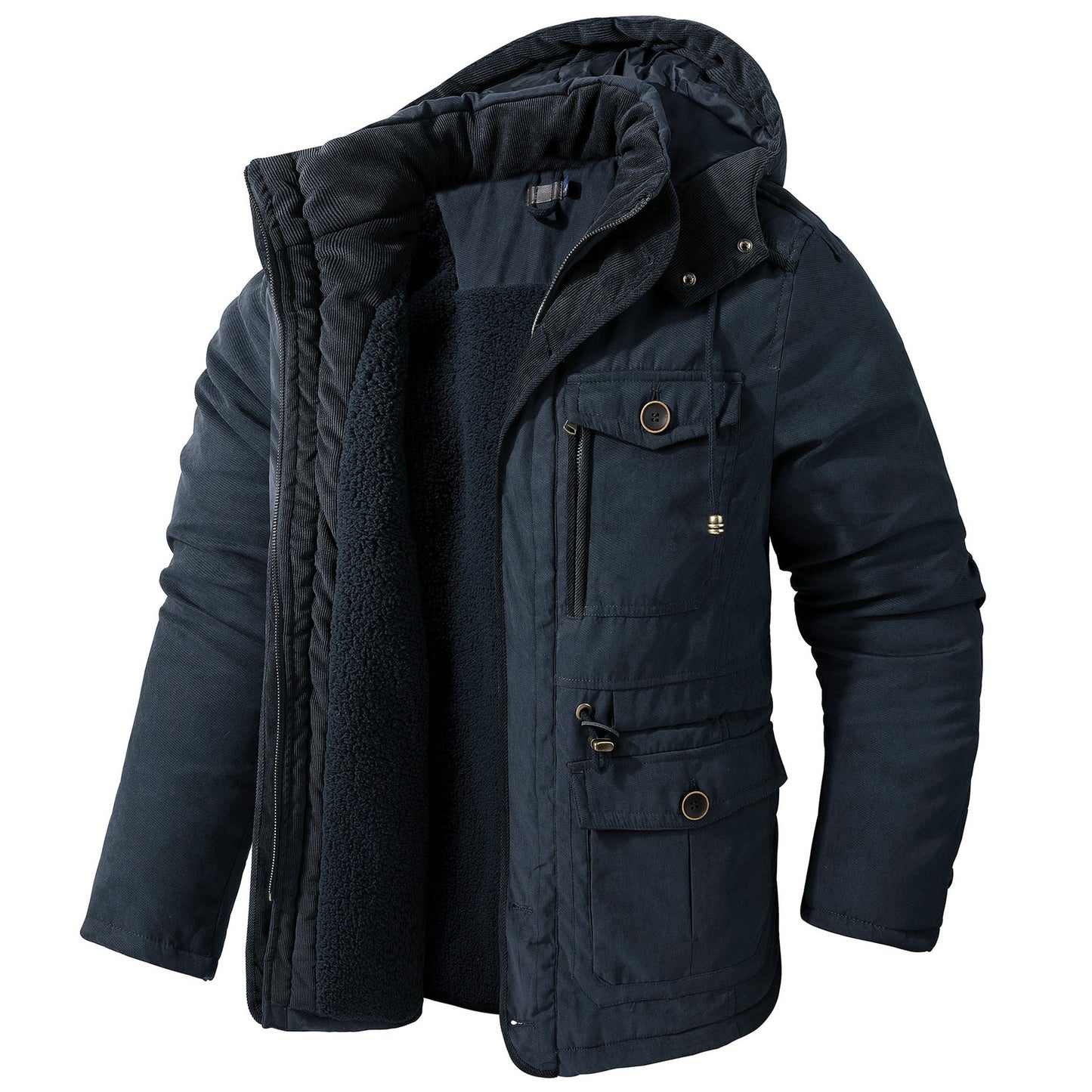 Martín - Chaqueta acolchada para hombre con capucha