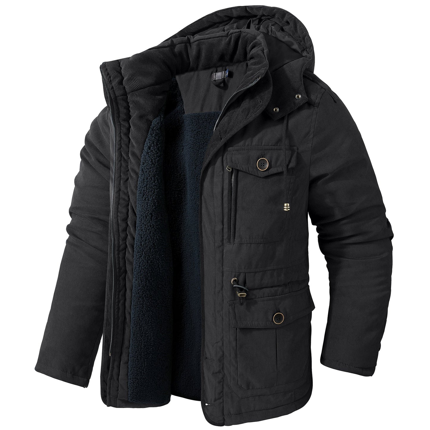 Martín - Chaqueta acolchada para hombre con capucha