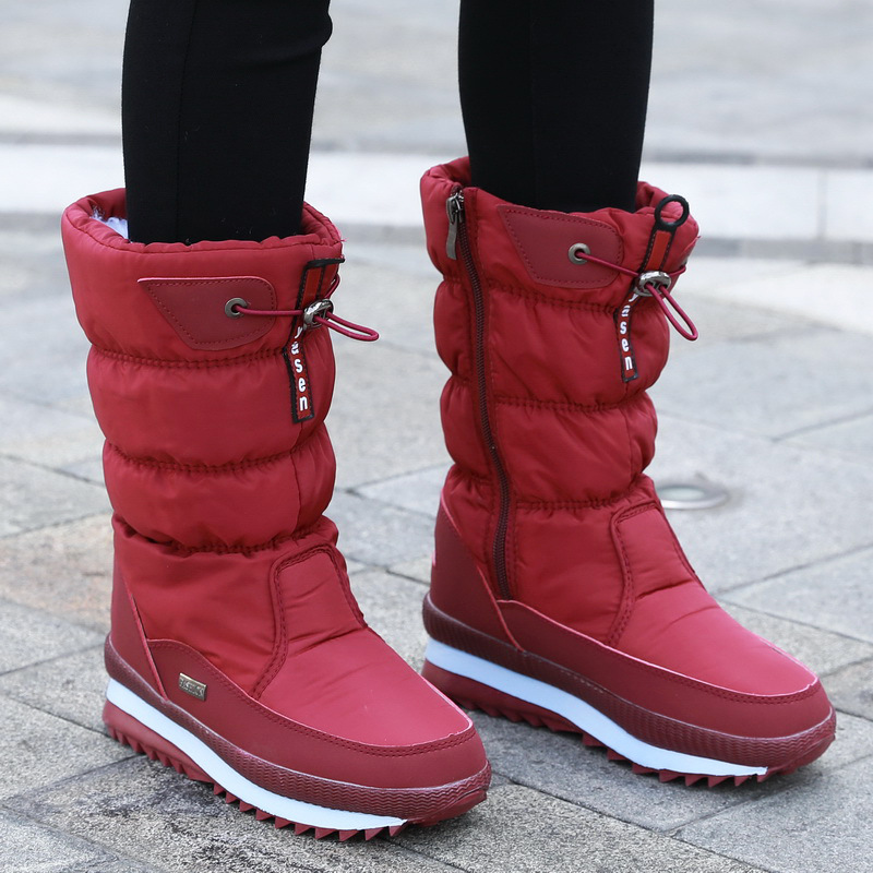 Daniela - Botas de mujer impermeables acolchadas