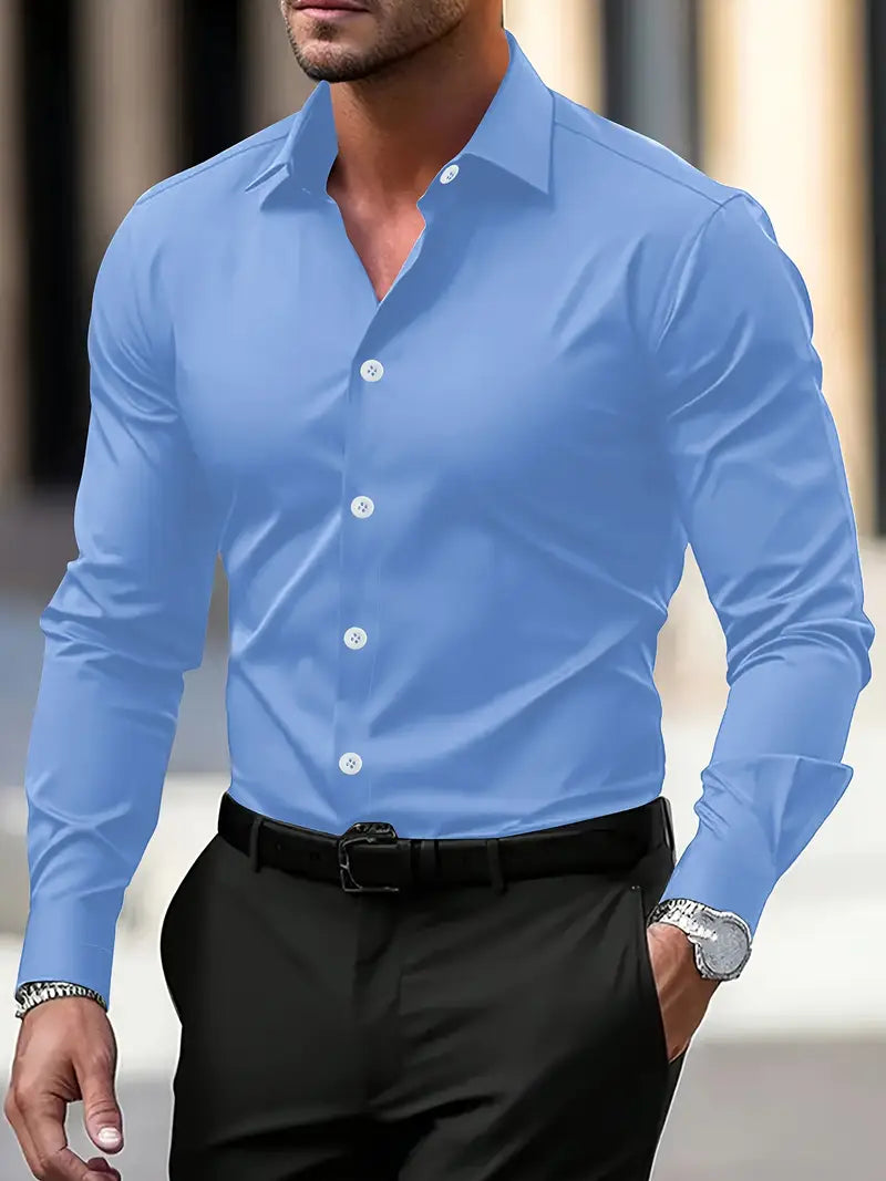 Adrián – Camisa Ajustada Hombre
