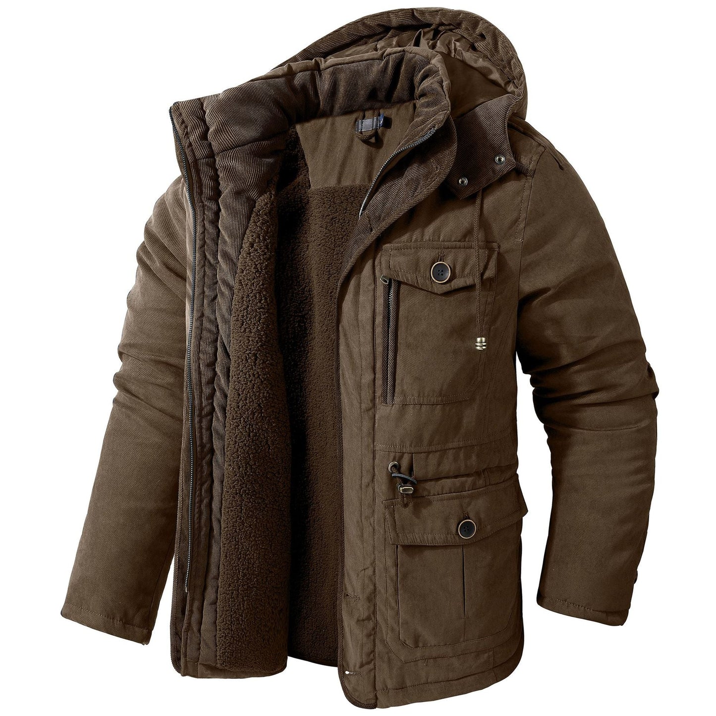 Martín - Chaqueta acolchada para hombre con capucha