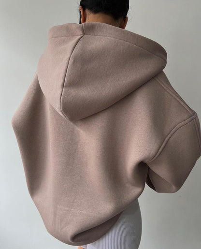Ariana - Sudadera oversize de mujer con capucha