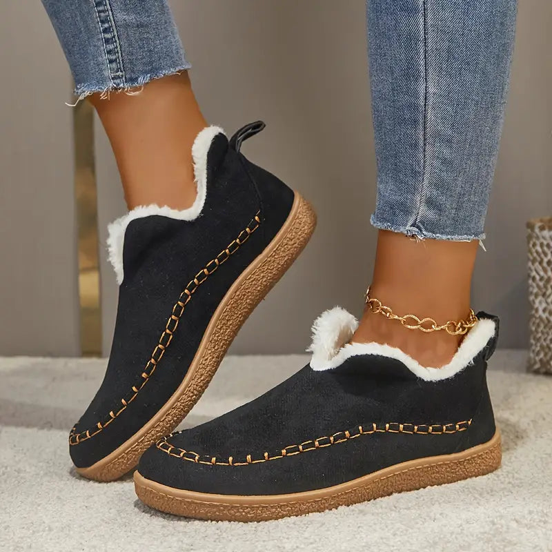 Clara - Zapatos de invierno para mujer con forro cálido