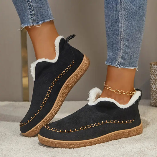 Clara - Zapatos de invierno para mujer con forro cálido