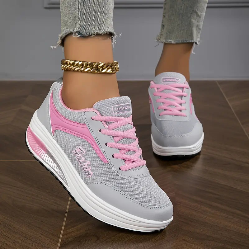 Valentina - Zapatillas deportivas de mujer con suela gruesa