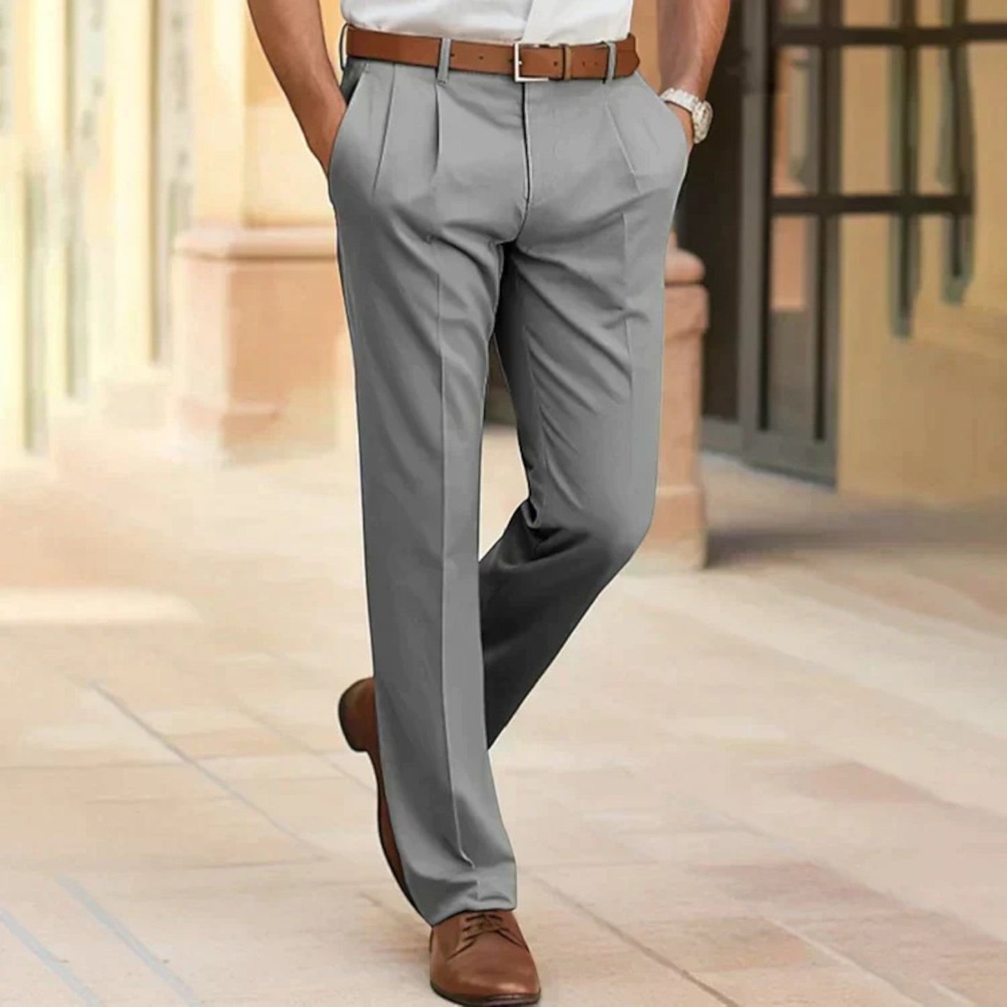 Mateo – Pantalón Casual de Vestir para Hombre