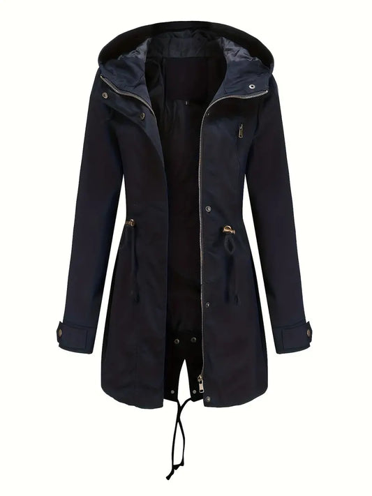 Isabelle - Chaqueta impermeable para mujer con capucha