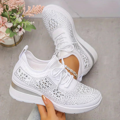 Emma - Zapatillas deportivas de mujer con pedrería