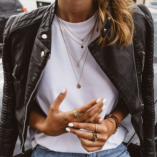 Clara - Chaqueta de cuero para mujer
