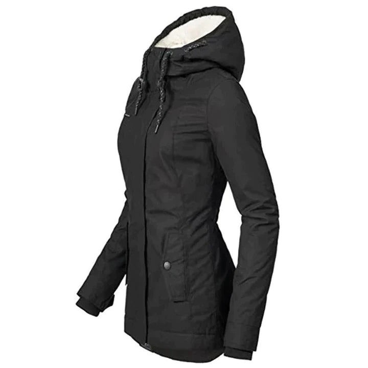 Elena - Chaqueta acolchada con capucha para mujer