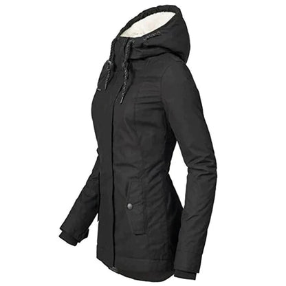 Elena - Chaqueta acolchada con capucha para mujer