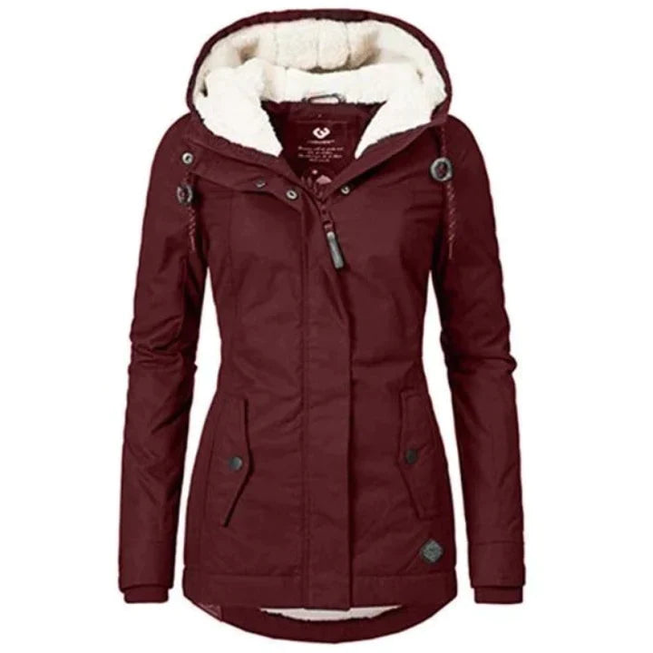Elena - Chaqueta acolchada con capucha para mujer