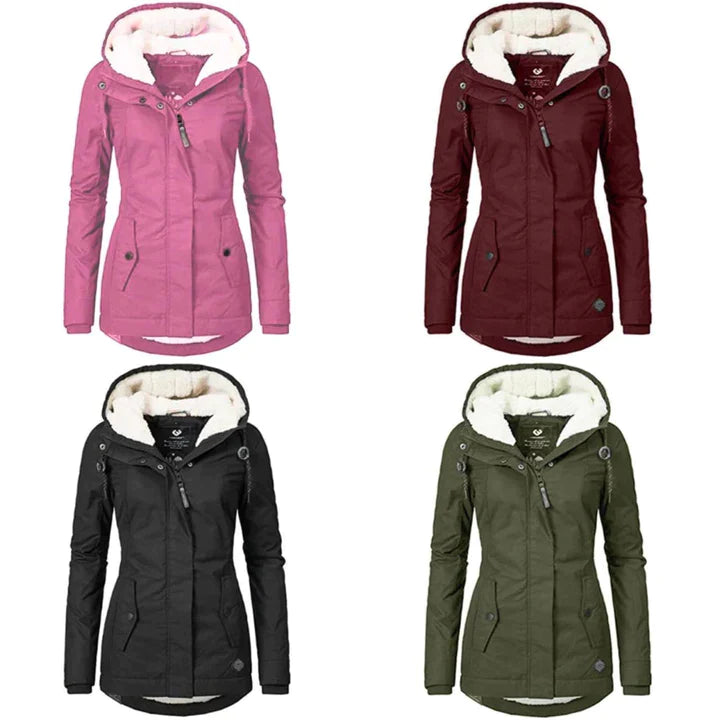 Elena - Chaqueta acolchada con capucha para mujer