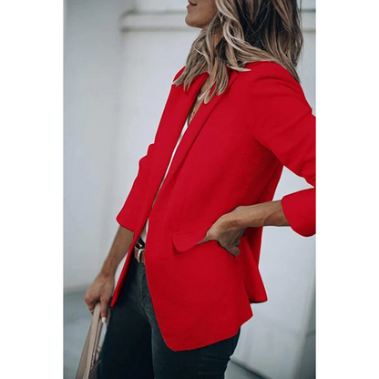 Clara - Blazer entallado de manga larga para mujer