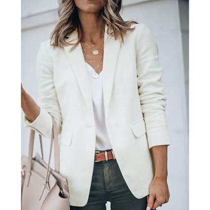 Clara - Blazer entallado de manga larga para mujer