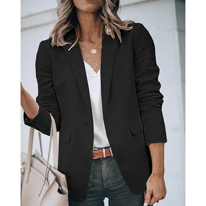 Clara - Blazer entallado de manga larga para mujer