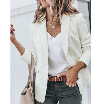Clara - Blazer entallado de manga larga para mujer