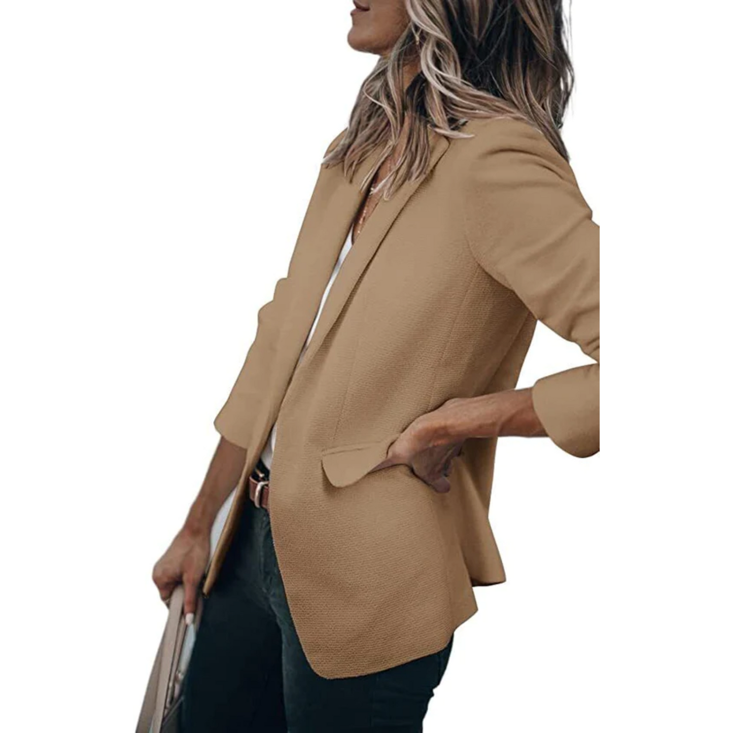 Clara - Blazer entallado de manga larga para mujer