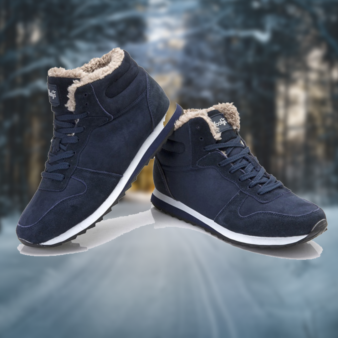 Esteban - Zapatillas de hombre con forro interior cálido