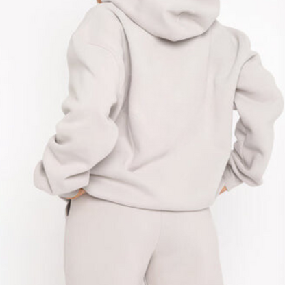 Valeria - Conjunto deportivo de mujer con sudadera oversize y pantalón jogger