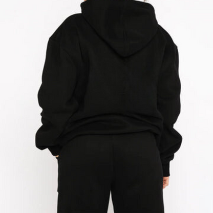 Valeria - Conjunto deportivo de mujer con sudadera oversize y pantalón jogger