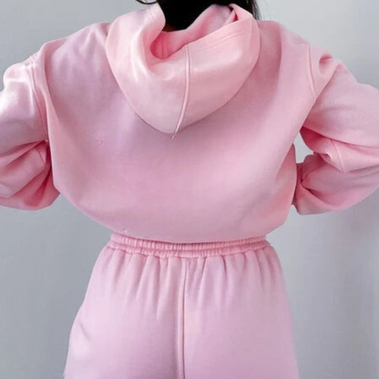 Valeria - Conjunto deportivo de mujer con sudadera oversize y pantalón jogger