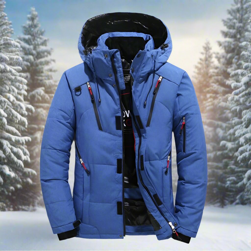 Martín - Chaqueta acolchada impermeable con capucha
