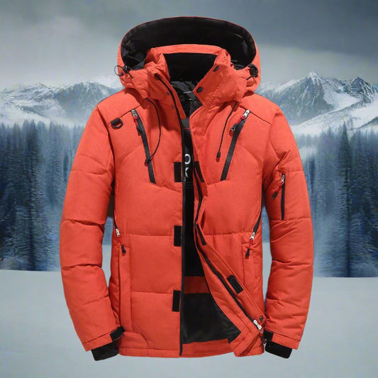 Martín - Chaqueta acolchada impermeable con capucha