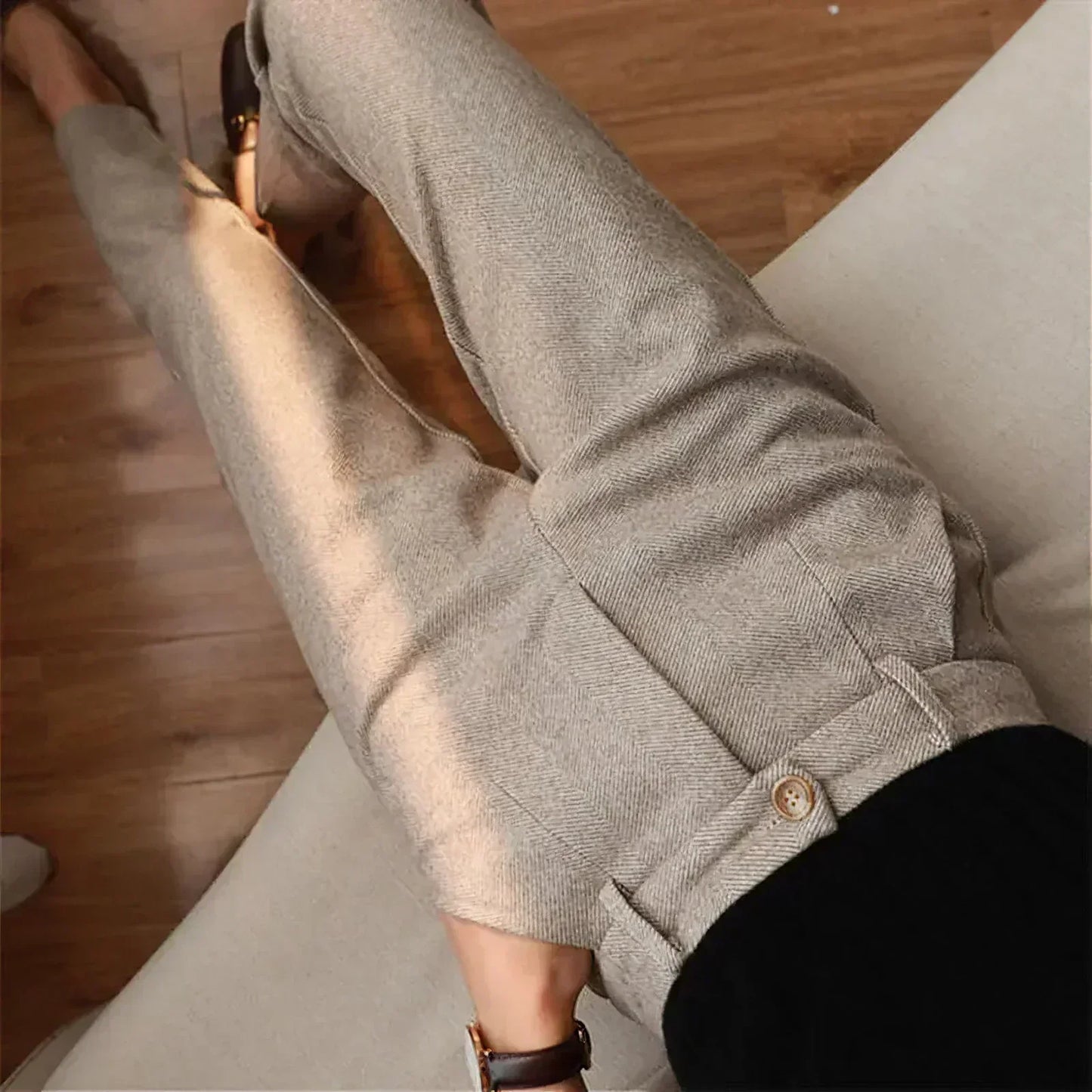 Fernando - Pantalón clásico de hombre con corte recto