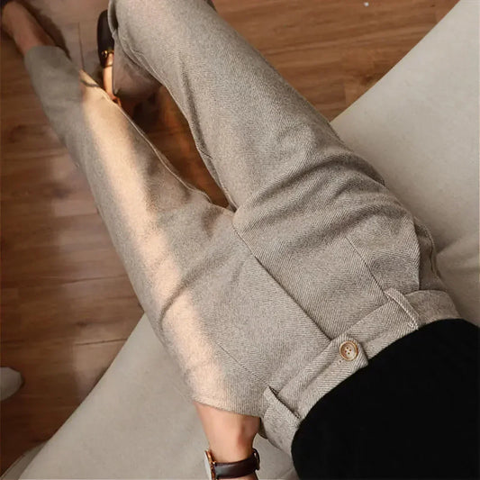 Fernando - Pantalón clásico de hombre con corte recto