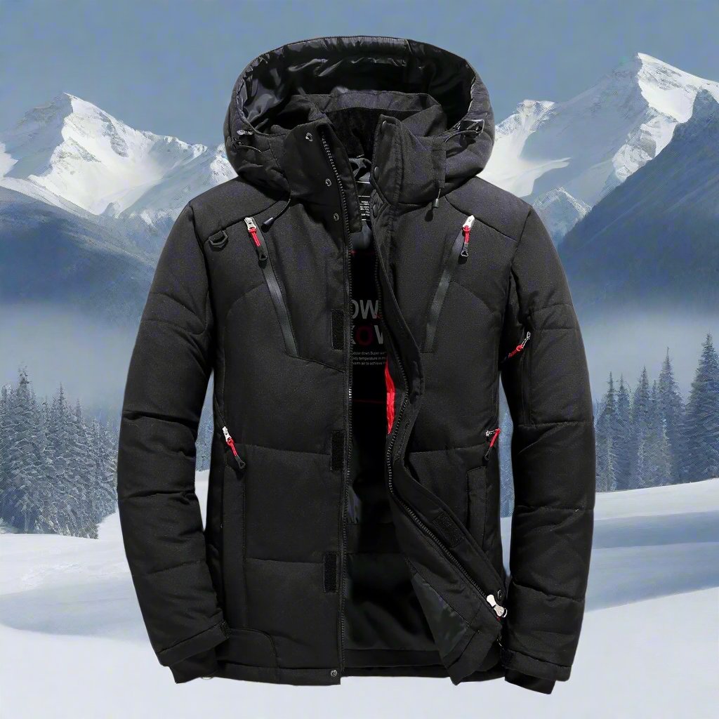 Martín - Chaqueta acolchada impermeable con capucha